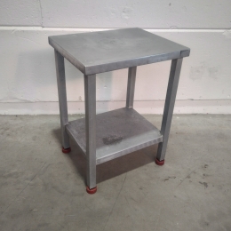 Aluminum side table